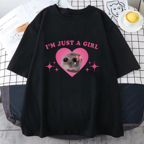 T-shirt "I'm just a girl"