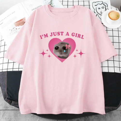 T-shirt "I'm just a girl"