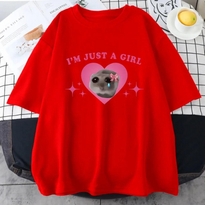 T-shirt "I'm just a girl"